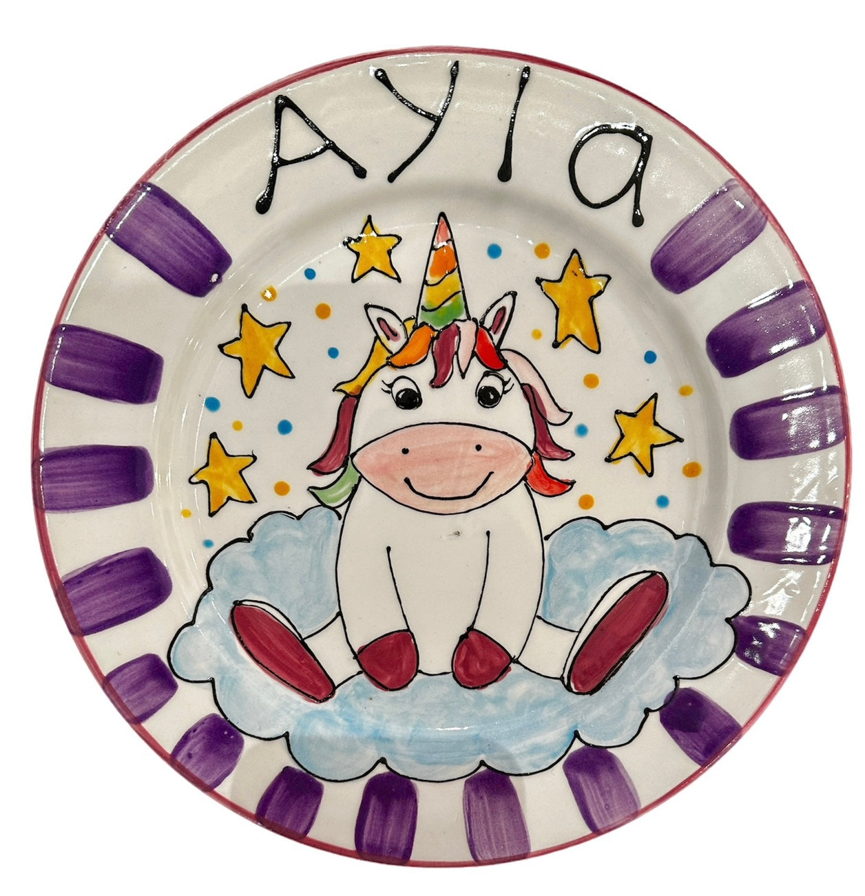 Ceramic | Personalised Dinner Plates - gonepottynz