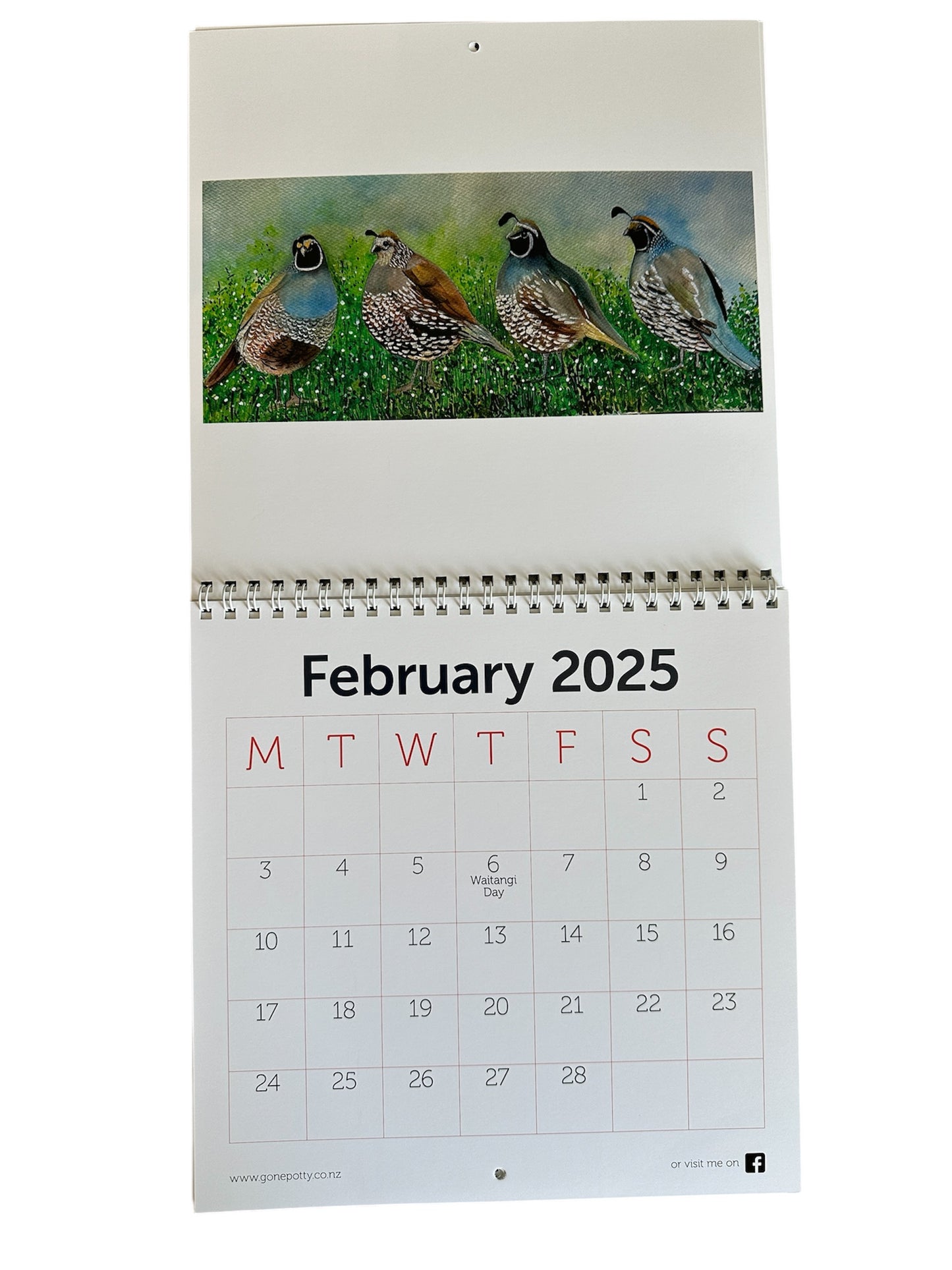 2025 Bridget Paape Calendar - gonepottynz