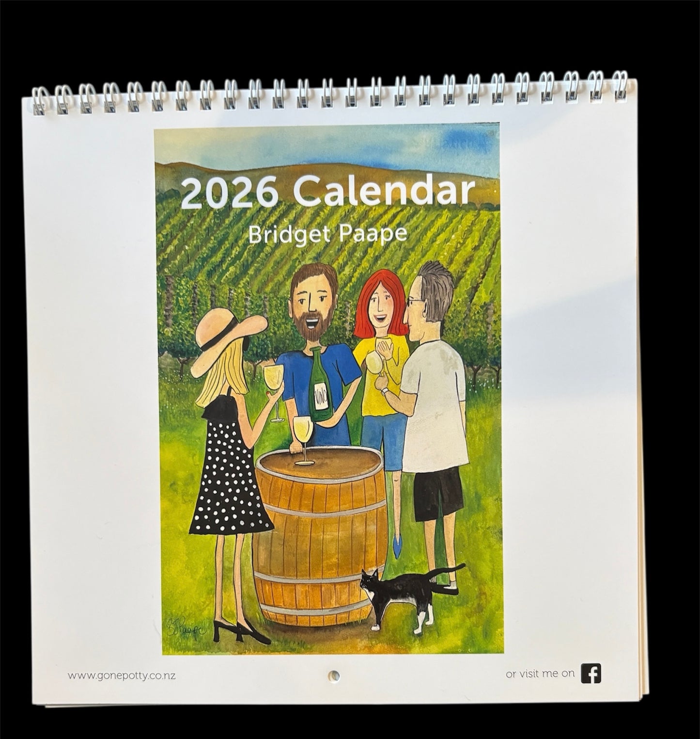 Calendar by Bridget Paape