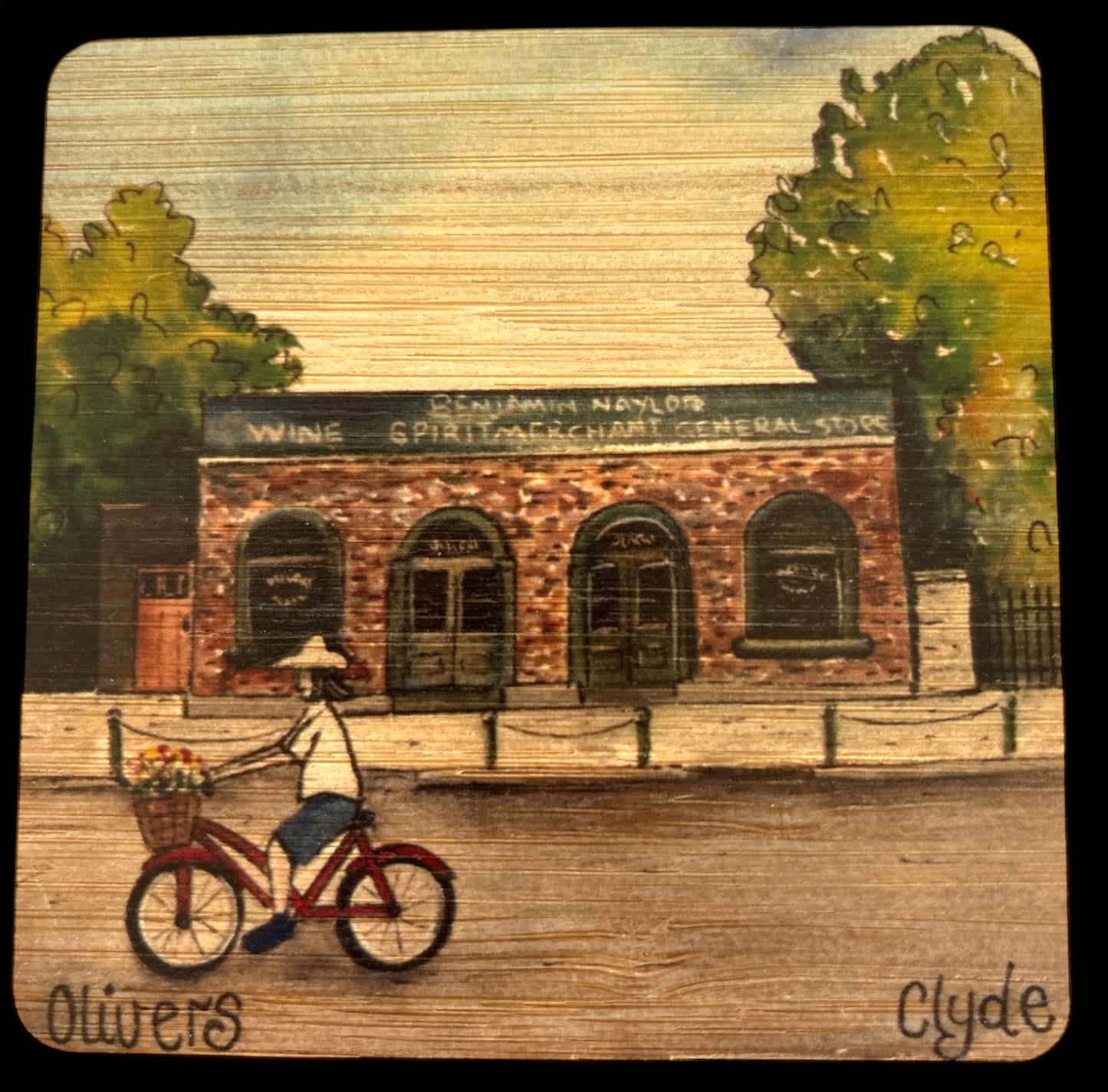 Bamboo Coaster | Clyde | Bridget Paape