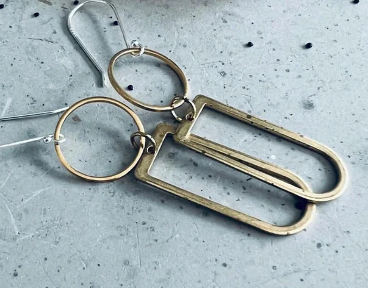 Chemistry D Rod earrings
