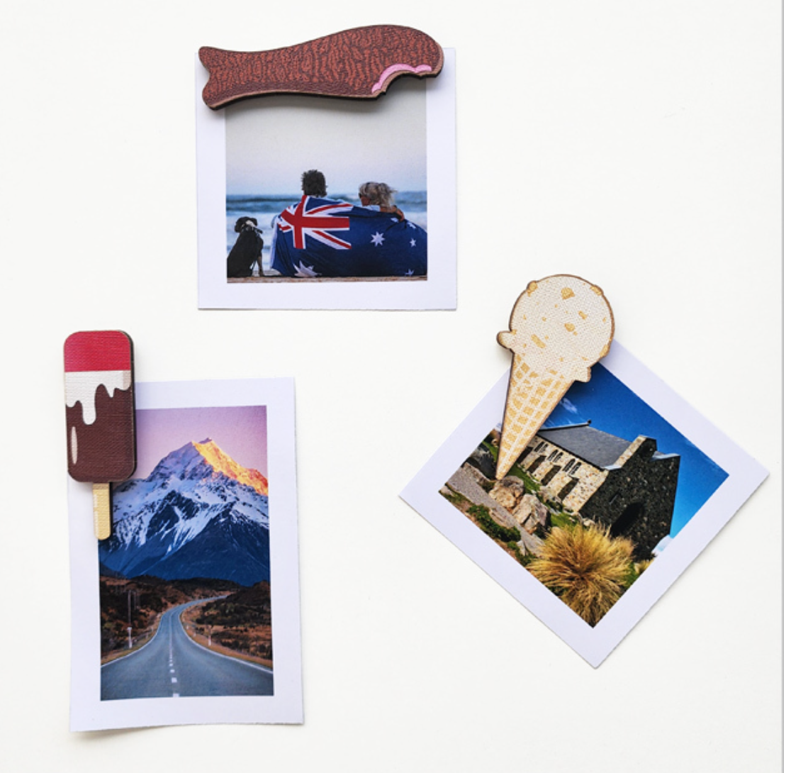 Magnet pop out ice cream set