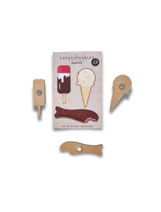 Magnet pop out ice cream set - gonepottynz