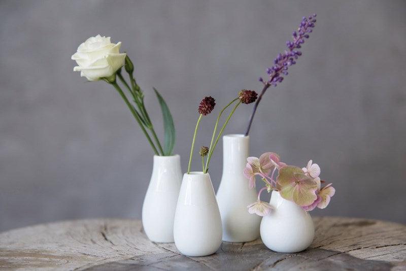 Set of 4 Porcelain Mini Vases - gonepottynz