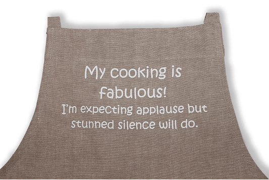 Apron Natural Range- My cooking is fab! - Gone Potty Dunedin