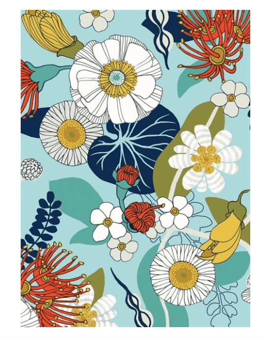 Lens Cloth - Wolfkamp & Stone - South Island Flower - Gone Potty Dunedin