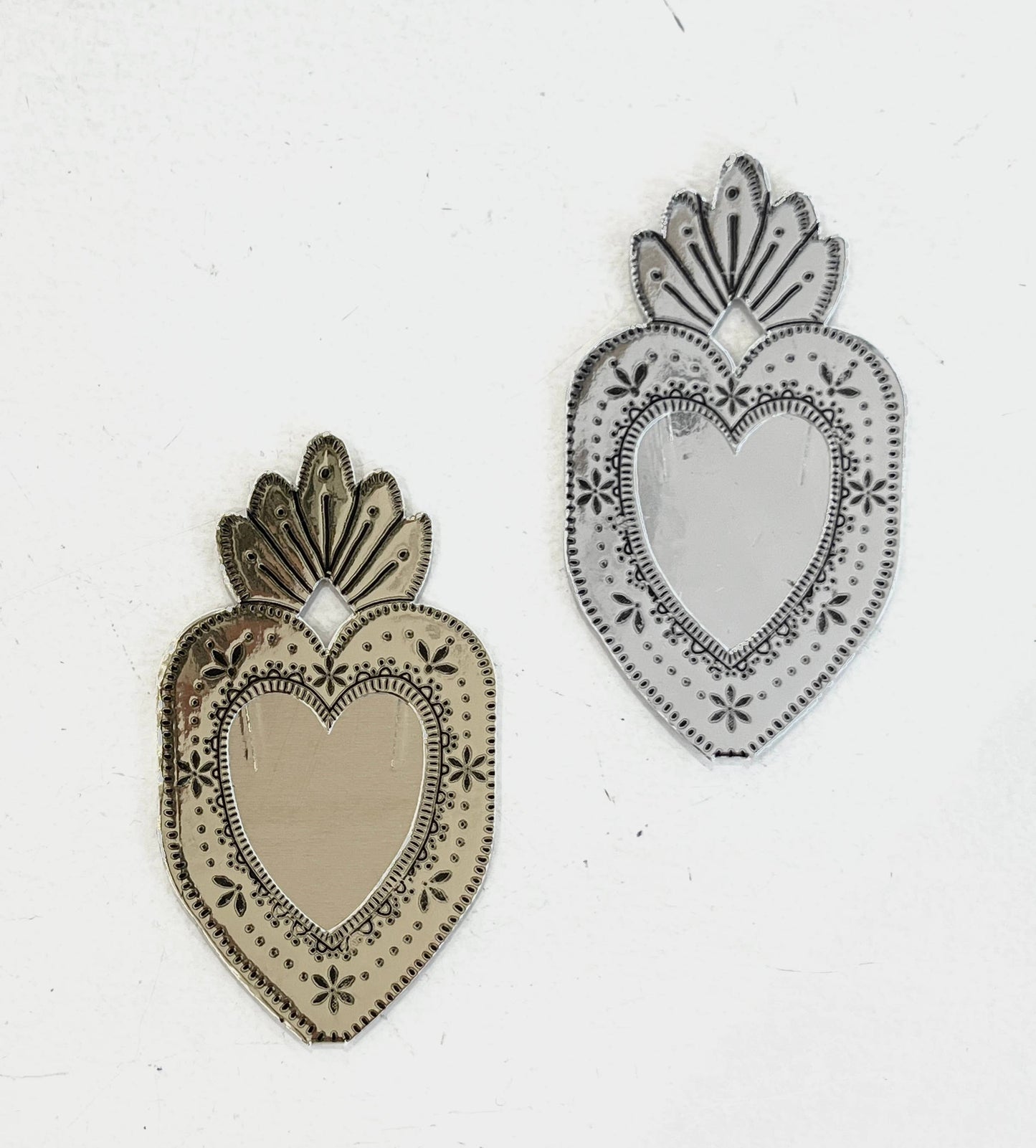 Mini Heart Frame - gold - gonepottynz