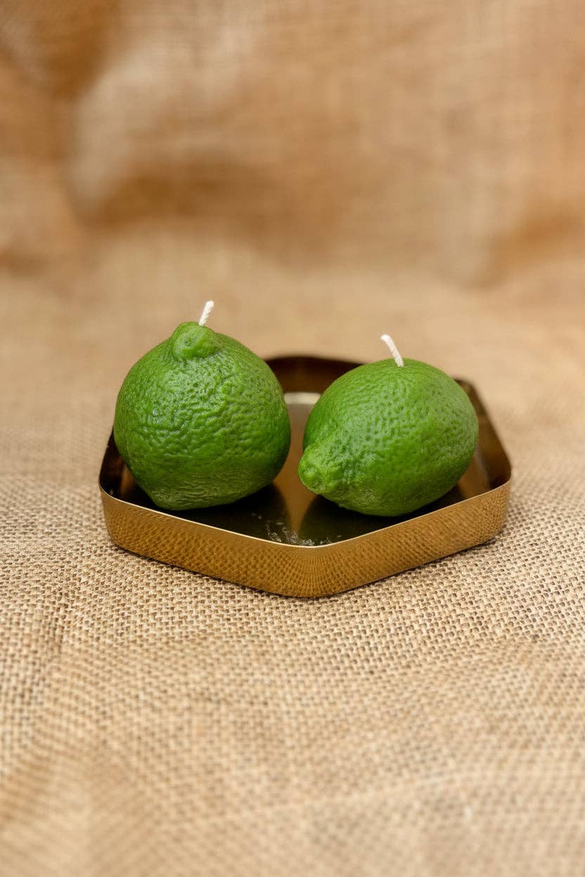 Lime Shaped Scented Candle