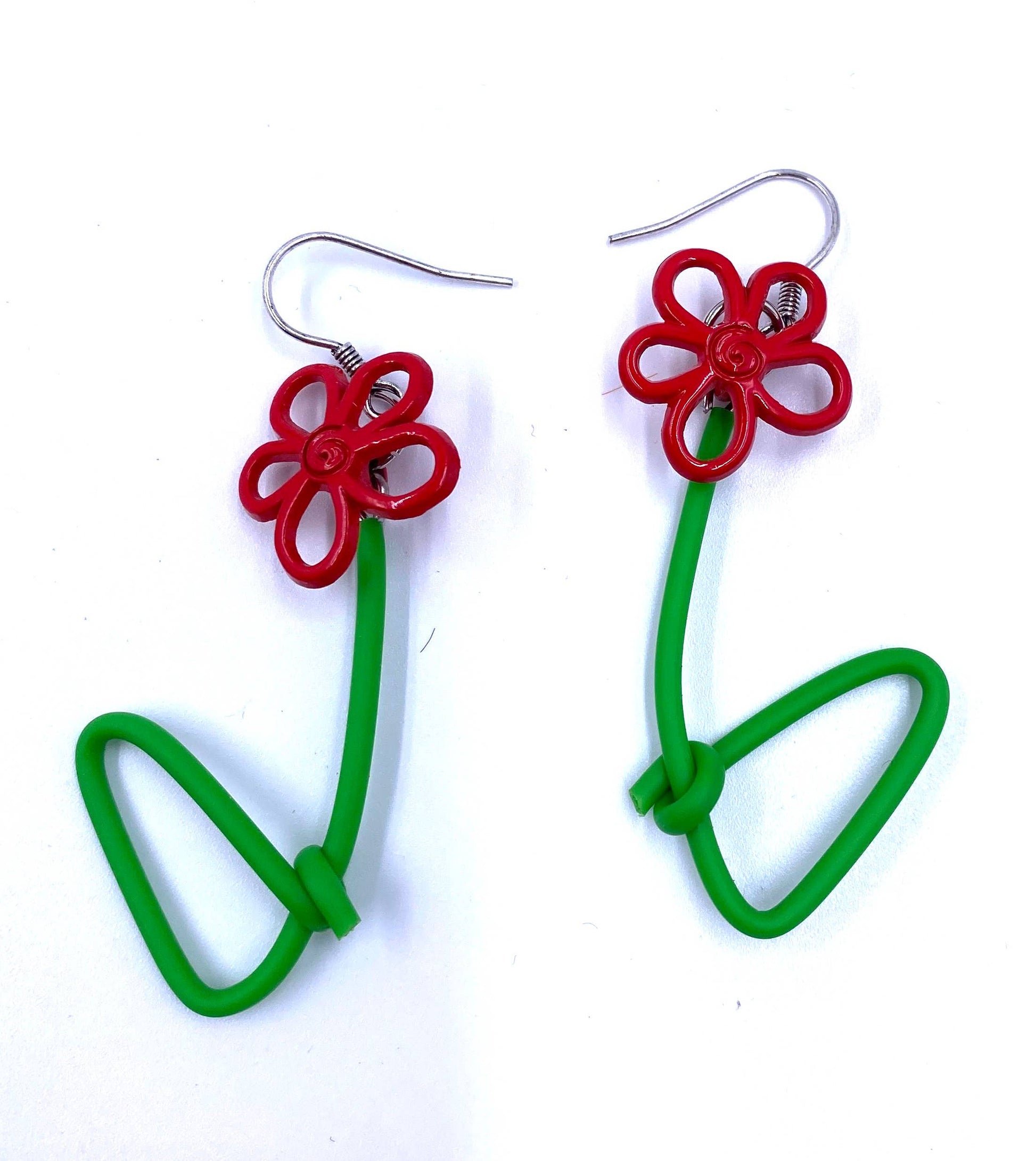 Flower earrings - gonepottynz