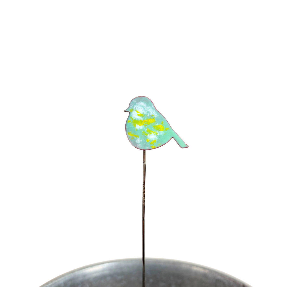 NEW Small Copper Enamel Birds