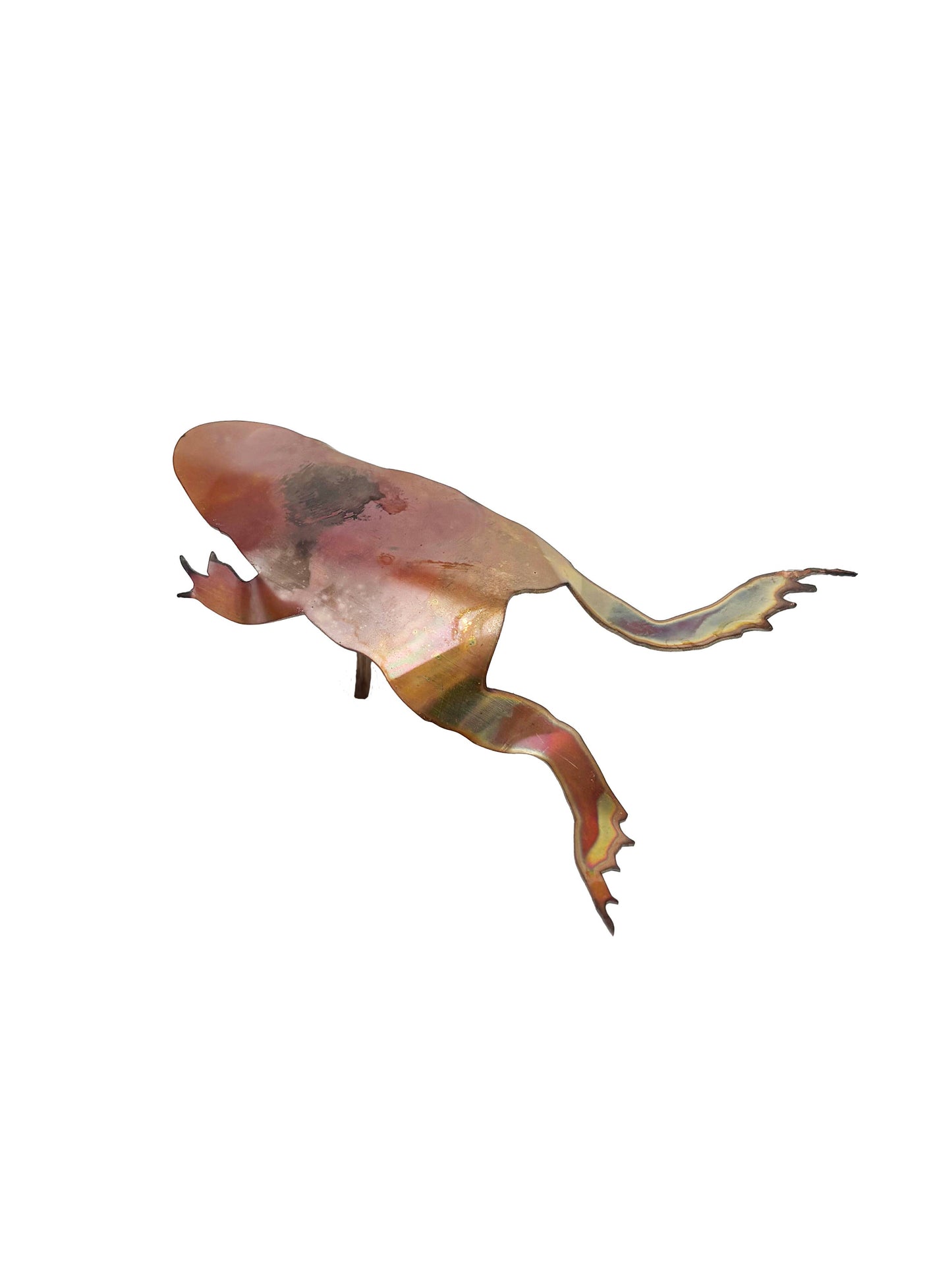 Copper Enamel Frogs