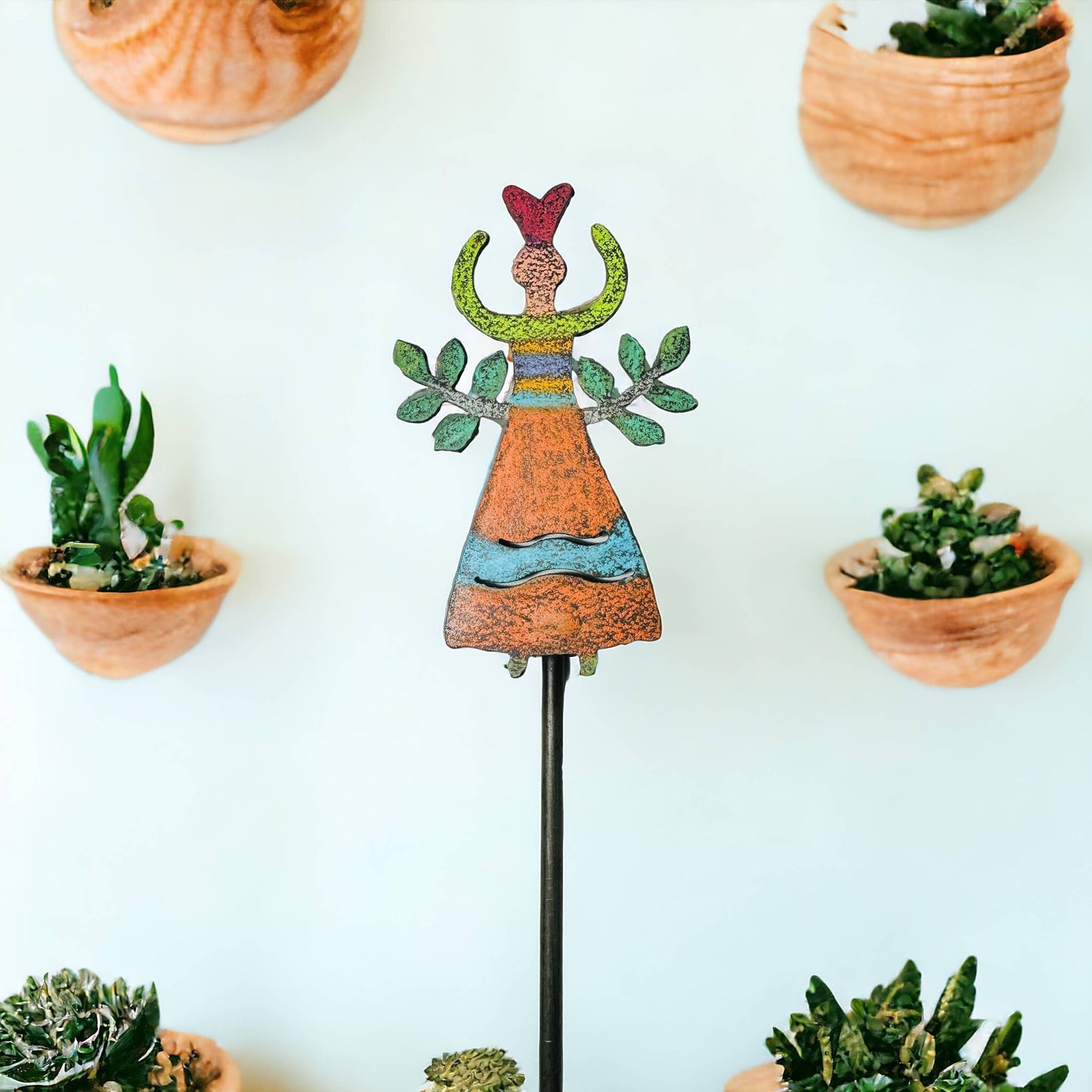 Angel plant stake houseplant garden stake lawn stake Shimmer