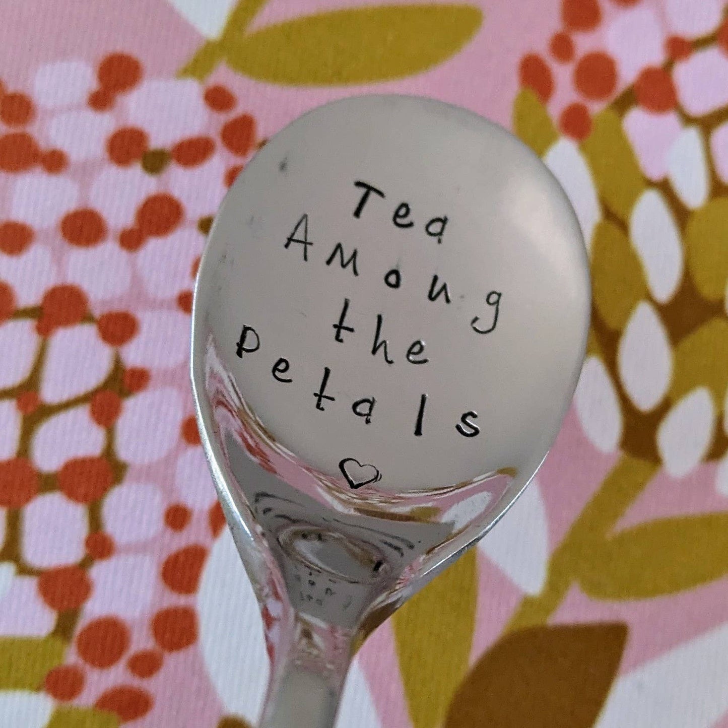 "Tea Among the Petals" Quote Cutlery (Spoon) - gonepottynz