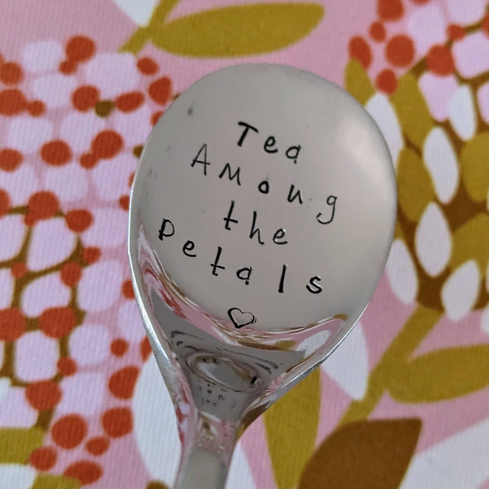 "Tea Among the Petals" Quote Cutlery (Spoon) - gonepottynz