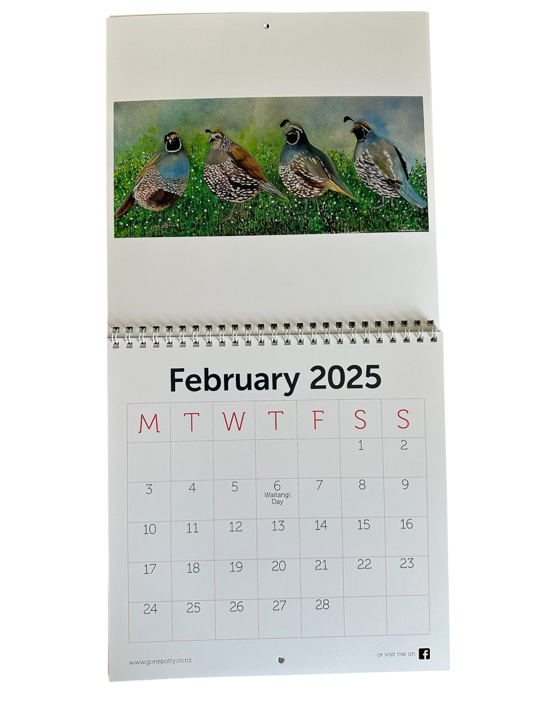 2025 Bridget Paape Calendar - gonepottynz