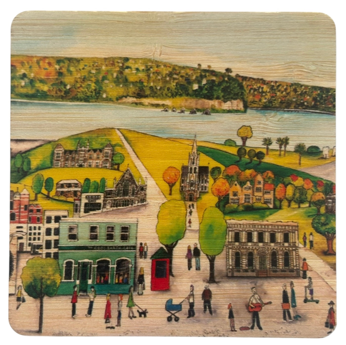 Dunedin bamboo coaster