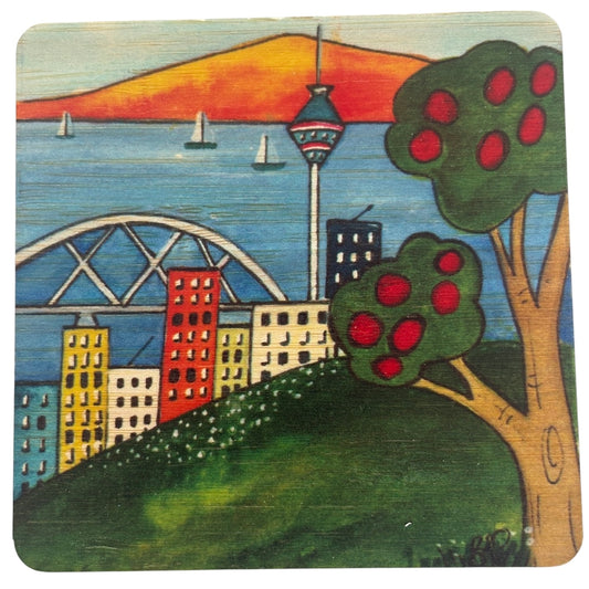 Auckland Bamboo coaster - gonepottynz