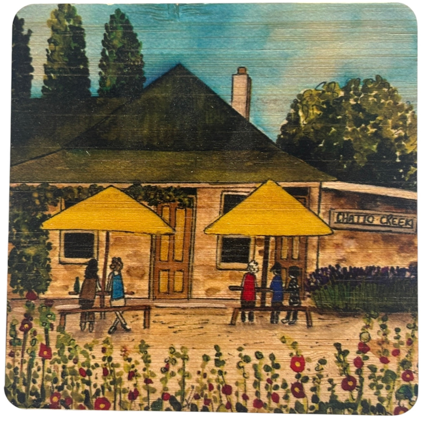 Chatto Creek bamboo coaster
