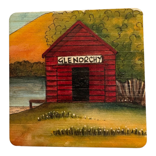 Bamboo Coaster | Glenorchy | Bridget Paape - gonepottynz