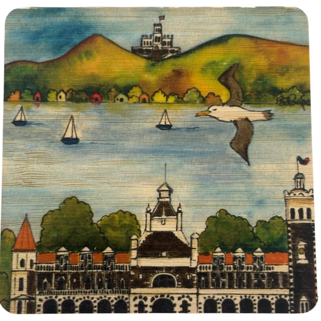 Bamboo Coaster | Dunedin | Bridget Paape