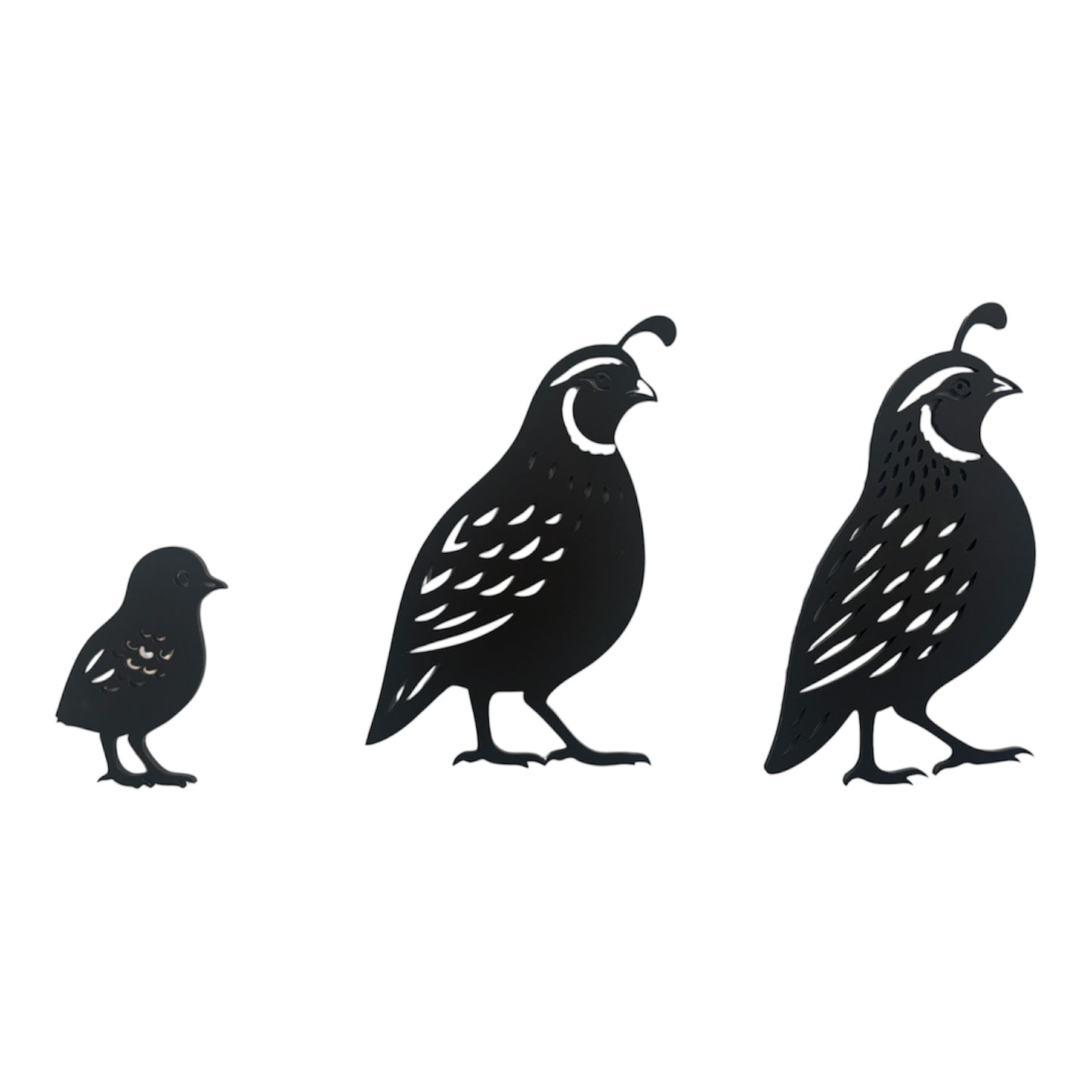 Quail set of 3