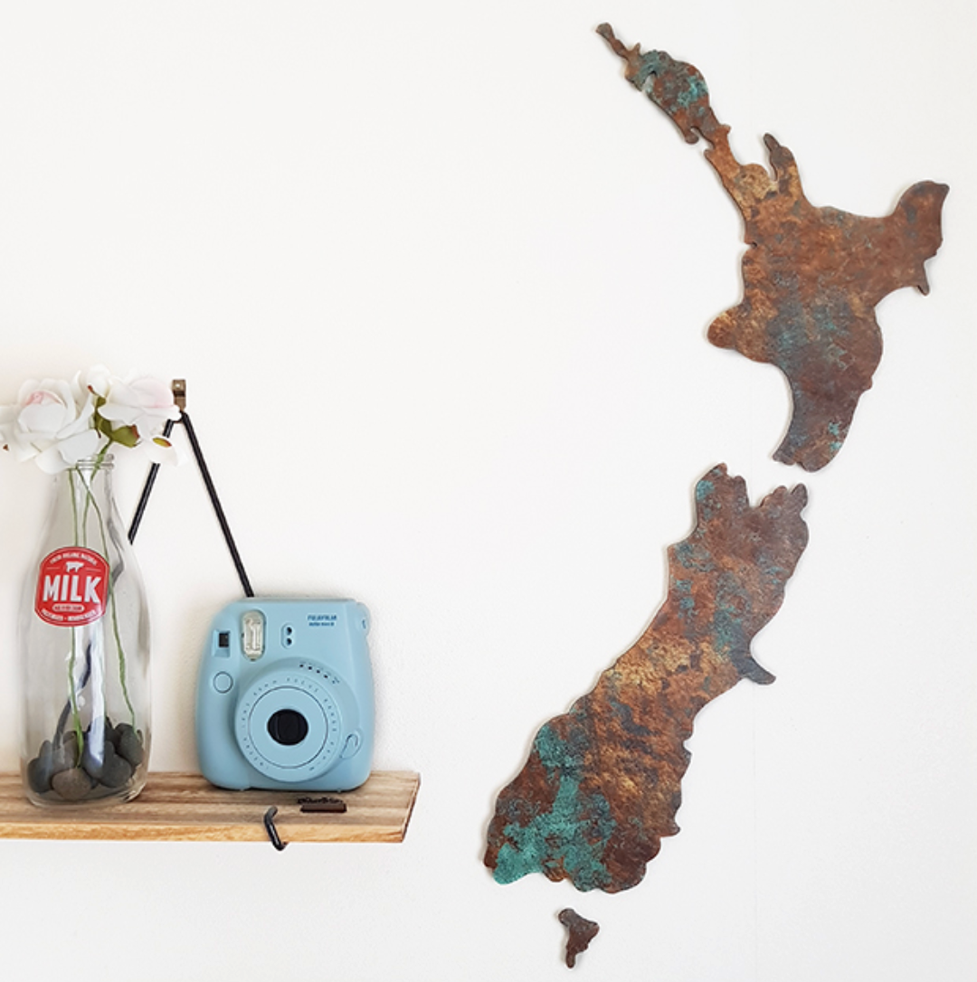 Small NZ: ACM Copper Patina Pattern