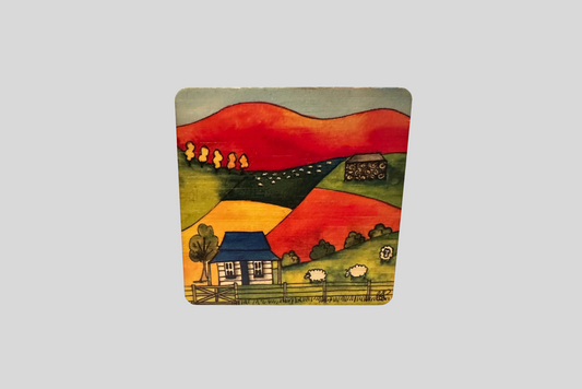 Bamboo Coaster | Southland | Bridget Paape - gonepottynz