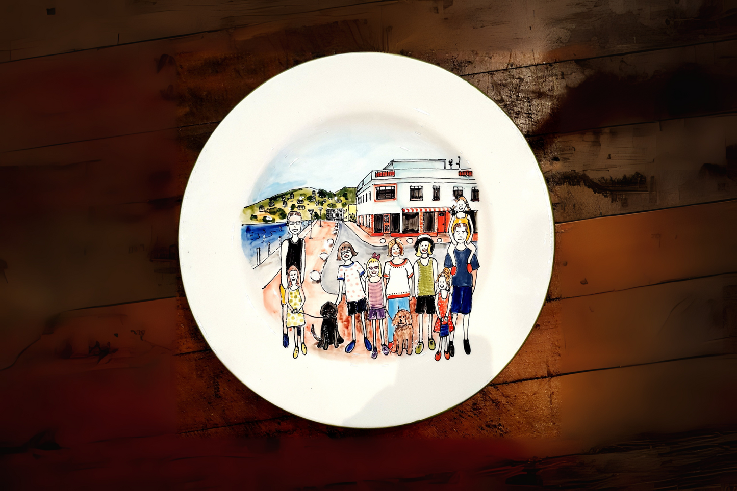 Ceramic | Personalised Platters | Large - gonepottynz