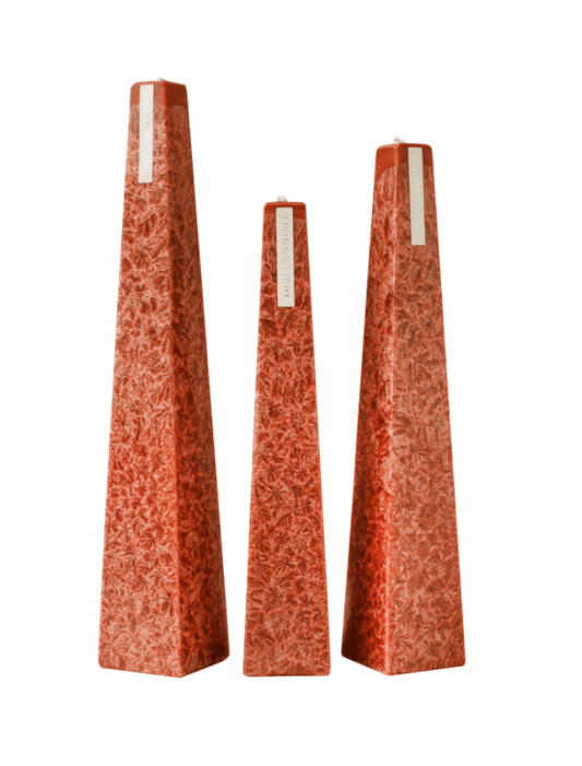 Living Light | Icicle Candles | Orange - gonepottynz