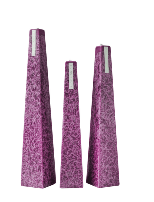 Living Light | Icicle Candles | Purple - gonepottynz