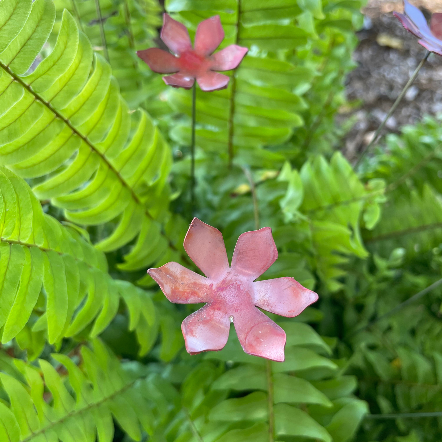 Medium Natural Copper Flower