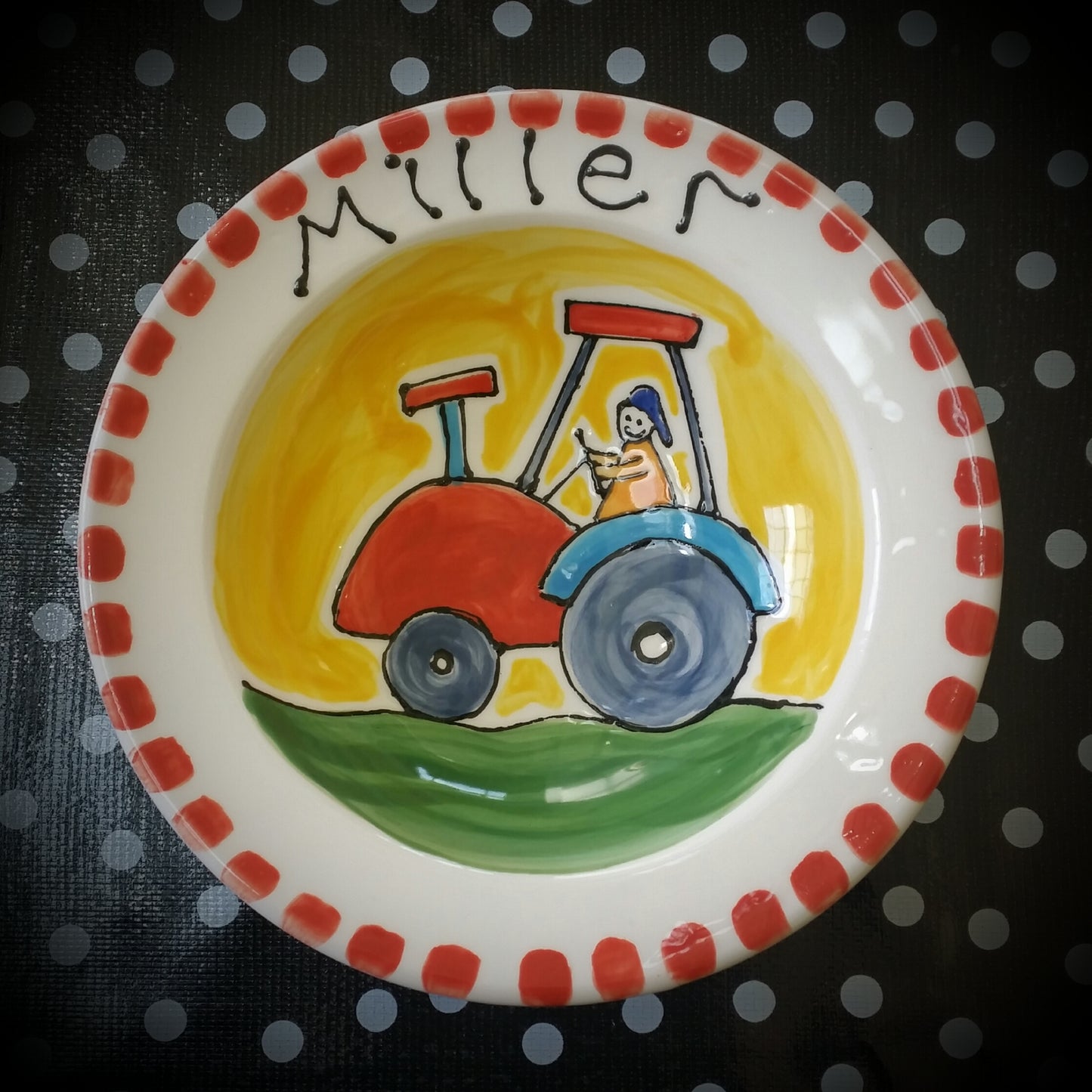 Personalised Plates - Side Plates - gonepottynz