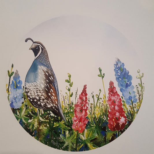 Art Print | Quail | Bridget Paape - gonepottynz