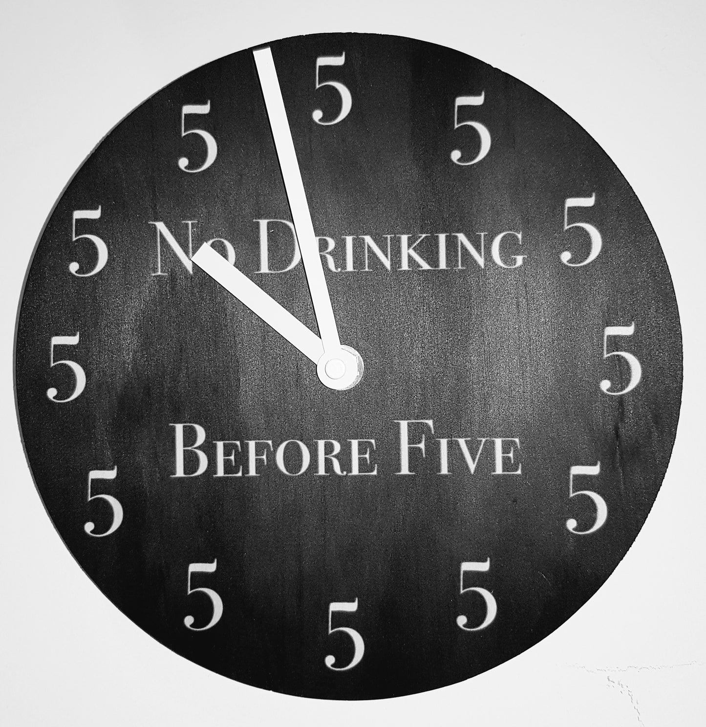 Clock | No drinking before 5 - gonepottynz