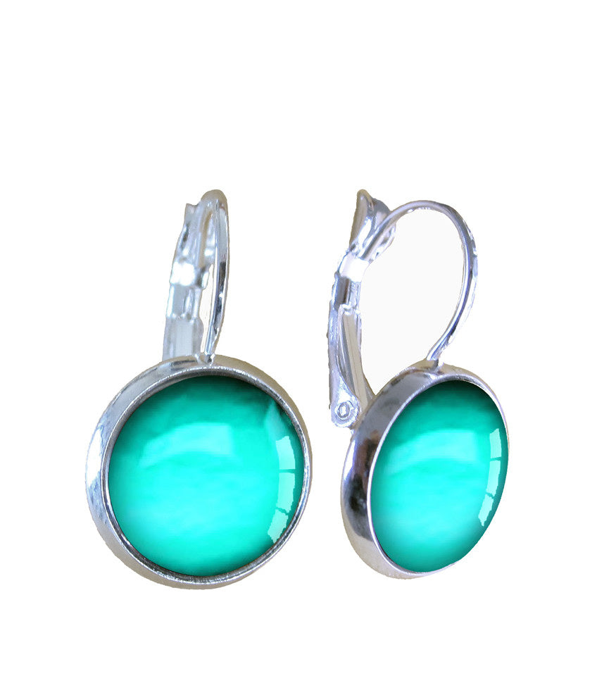 Earrings | Aqua Glow - gonepottynz