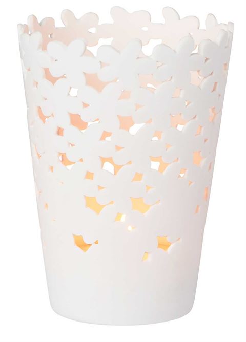 White Flower Vase - gonepottynz