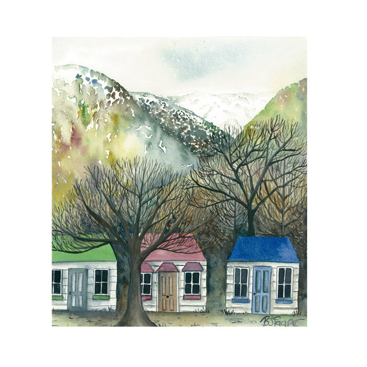 Art Print | Cottages | Bridget Paape - gonepottynz