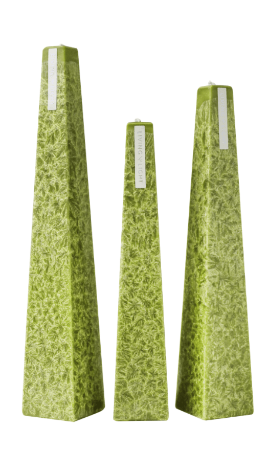Living Light - Icicle Candles - Lime - gonepottynz