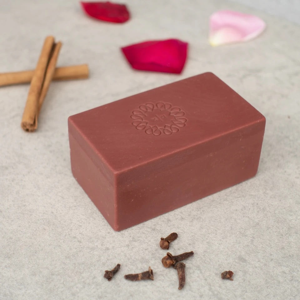 Dear Heart Rose Spice Handmade Soap 140g - gonepottynz